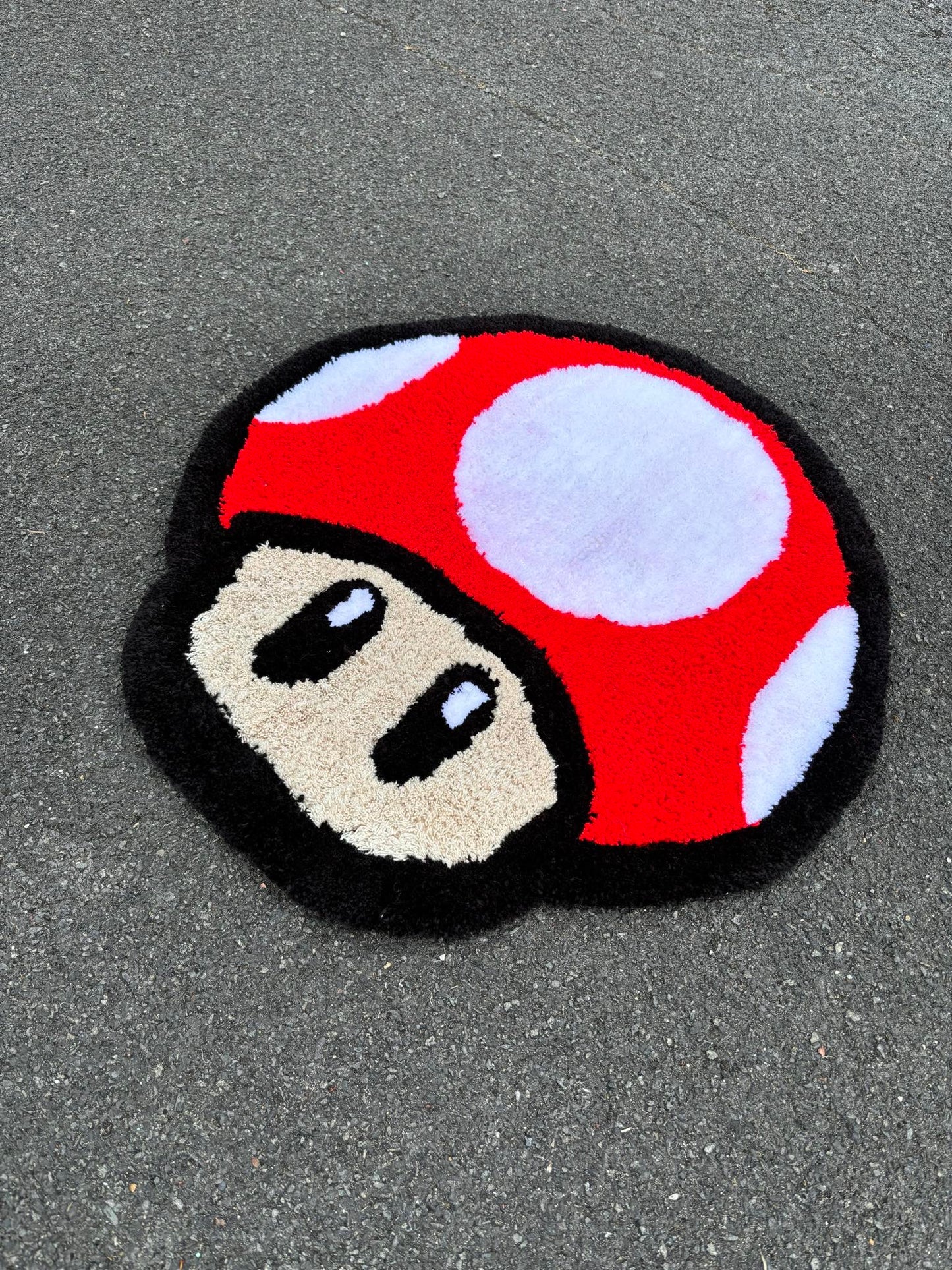 Tapis Toad (100% fait main) 70x70cm Tufting/Rug