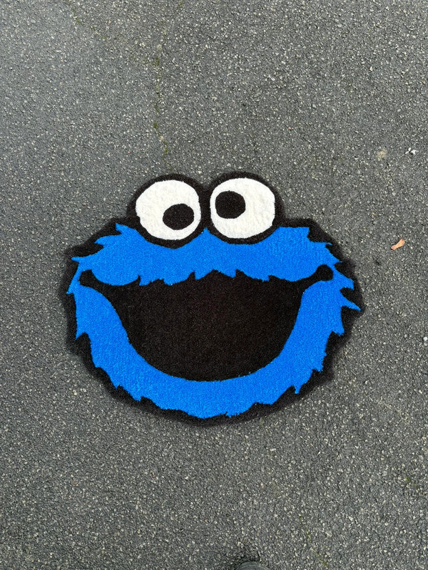 Tapis Tufting Cookie Monster (75x55cm) Tufting/Rug