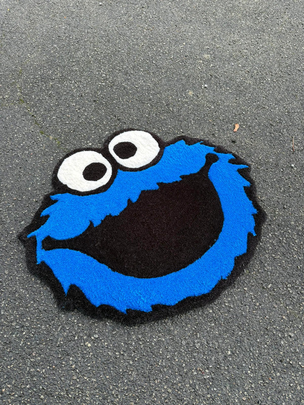 Tapis Tufting Cookie Monster (75x55cm) Tufting/Rug