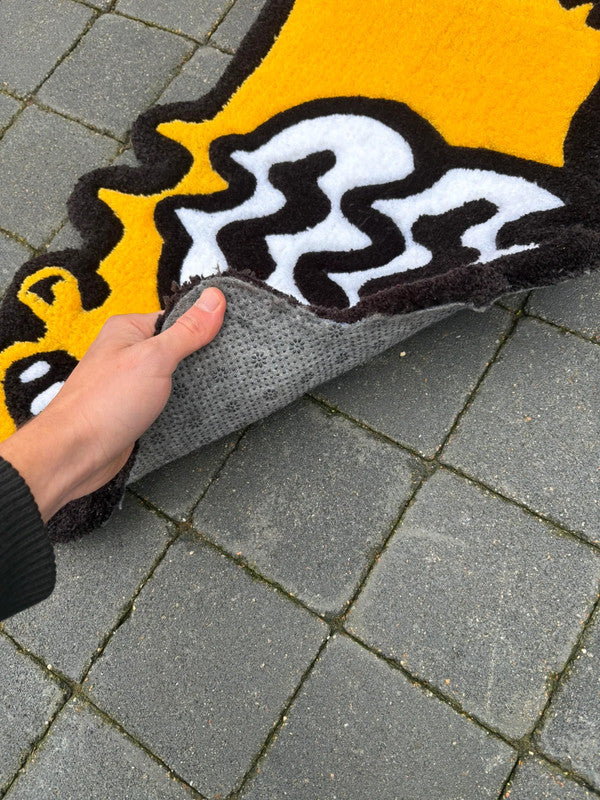 Tapis Bart Simpson ( 100% fait main ) 75x55cm Tufting/Rug