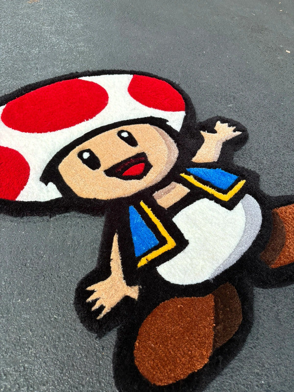 Tapis Toad (100% fait main) 80x72cm Tufting/Rug
