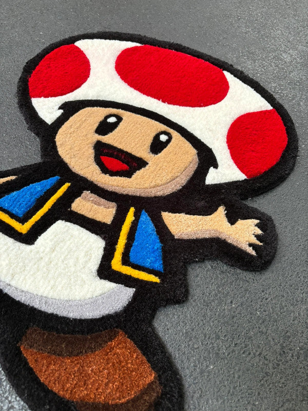 Tapis Toad (100% fait main) 80x72cm Tufting/Rug