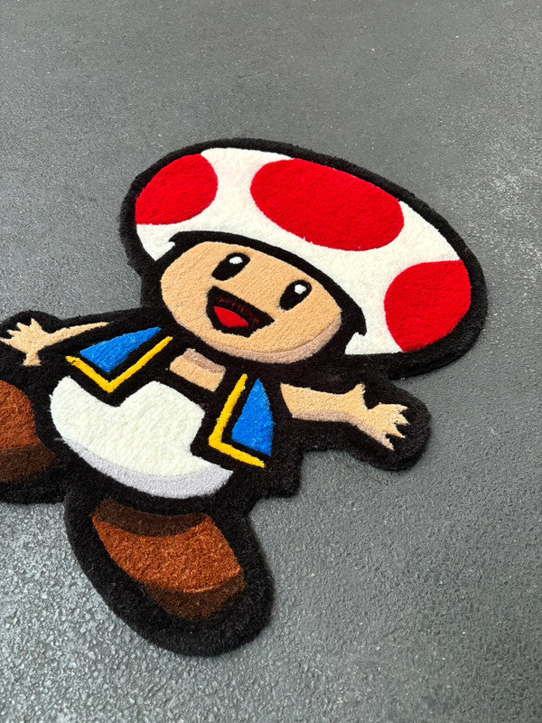 Tapis Toad (100% fait main) 80x72cm Tufting/Rug