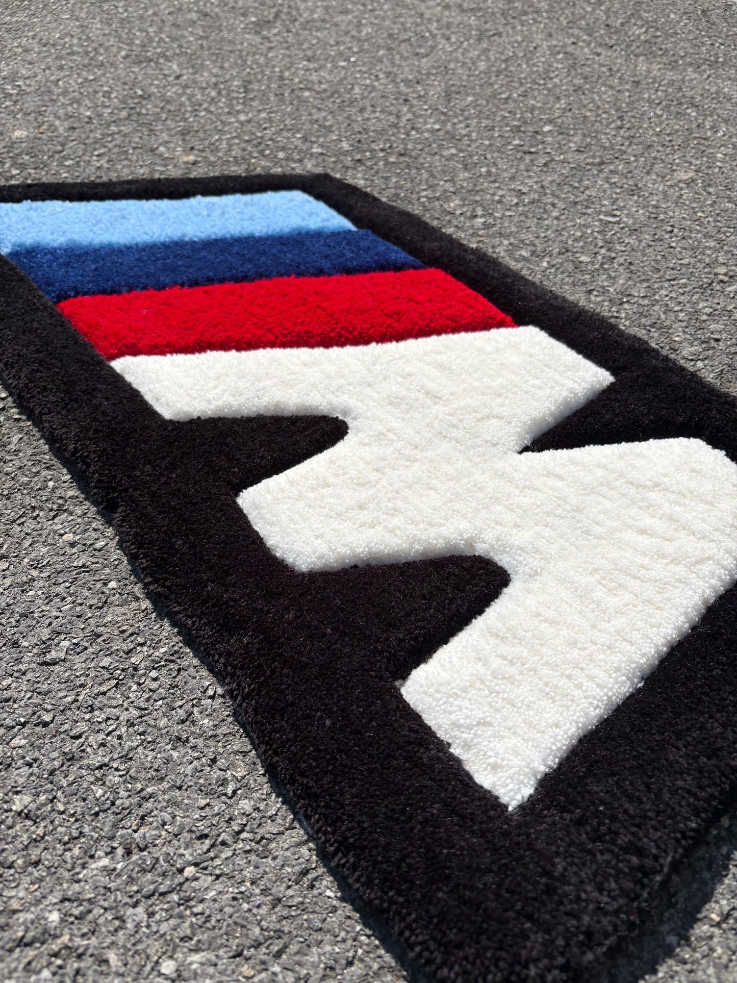 Tapis BMW M Performance Noir (65x35cm) Tufting/Rug
