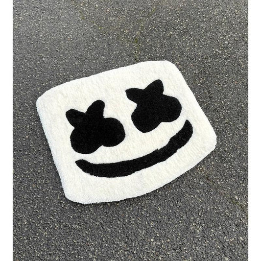 Tapis Marshmallow (100% fait main) 50x50 Tufting/Rug