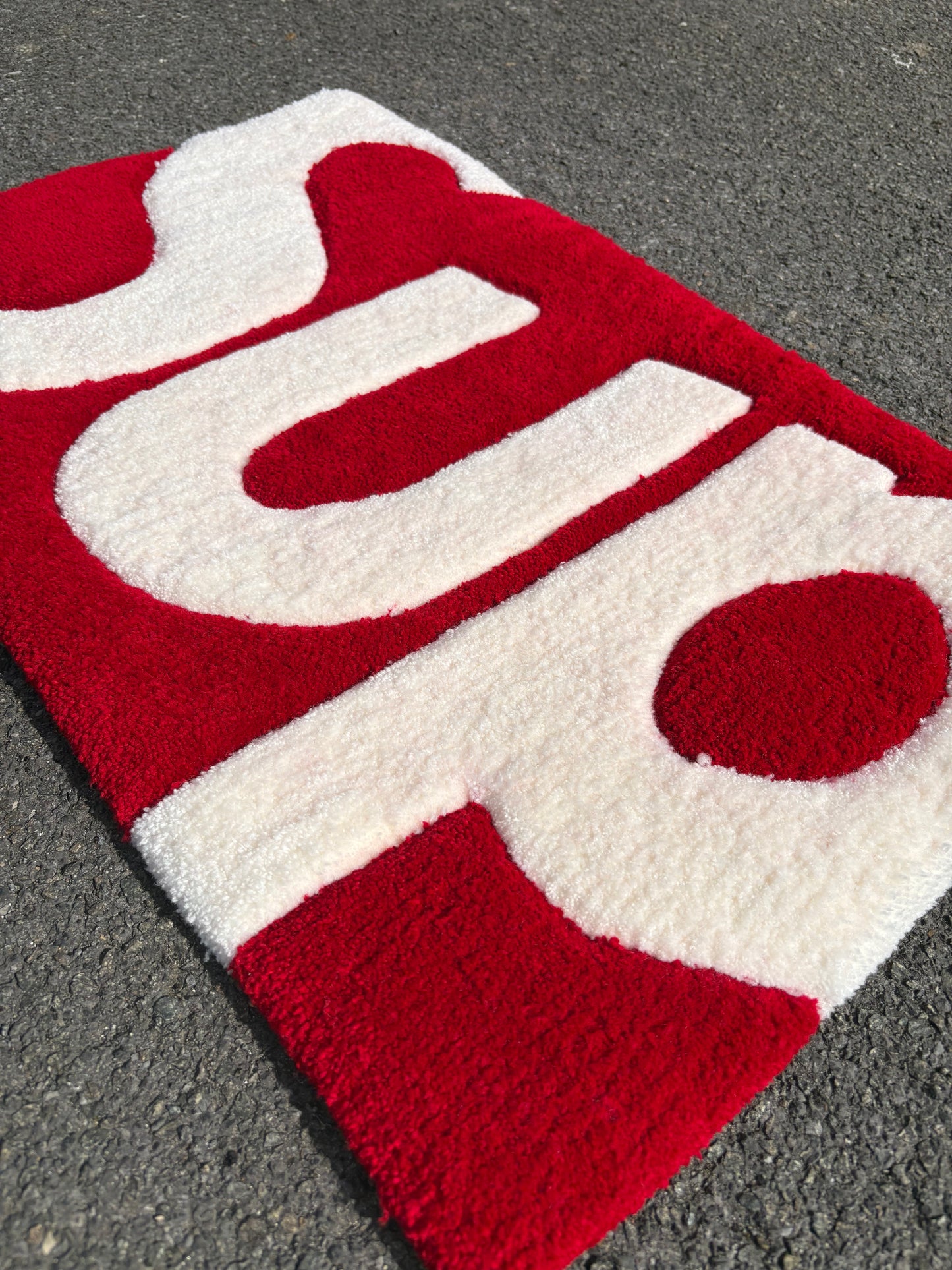 Tapis SUP (100% fait main) 70x38cm Tufting/Rug