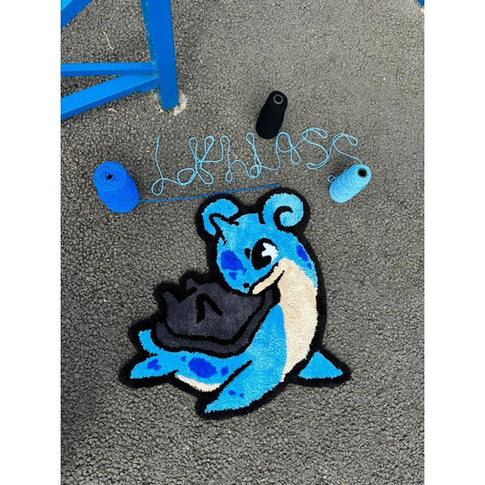 Tapis Lokhlass/Pokémon (100% fait main) 70x70cm Tufting/Rug