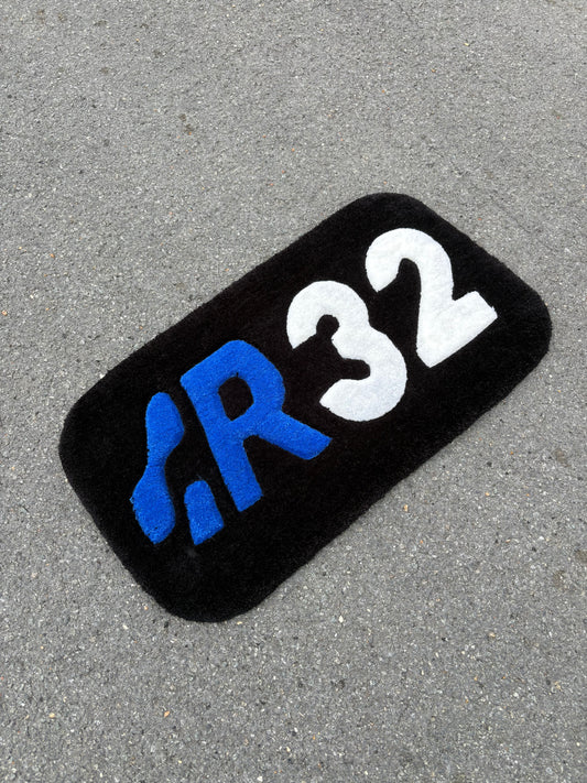 Tapis VW R32 (100% fait main) 70x35cm Tufting/Rug