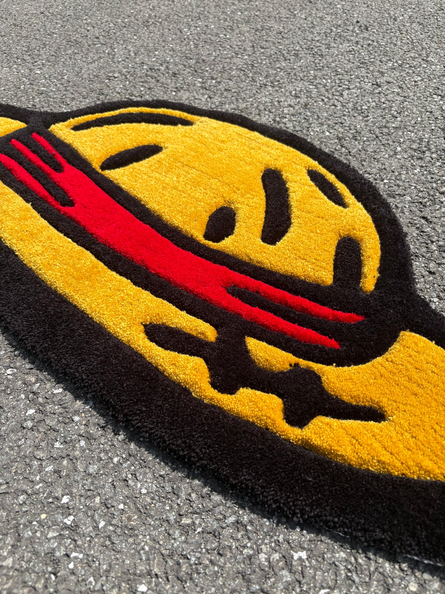 Tapis One Pièce/Luffy (100% fait main) 100x50cm Tufting/Rug