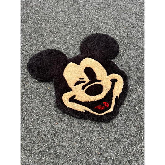 Tapis Mickey (100% fait main) 70x70cm Tufting/Rug