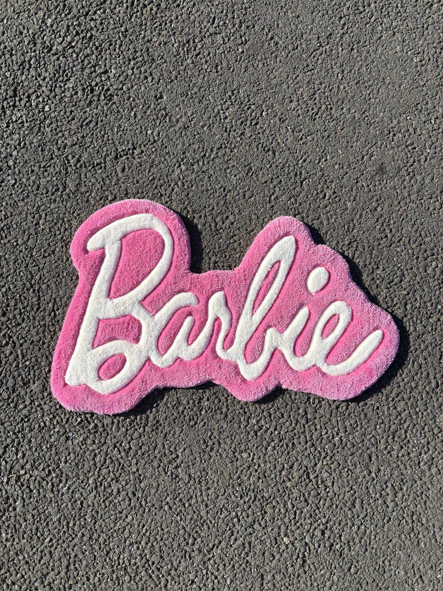 Tapis Barbie (100% fait main) 73x45cm Tufting/Rug