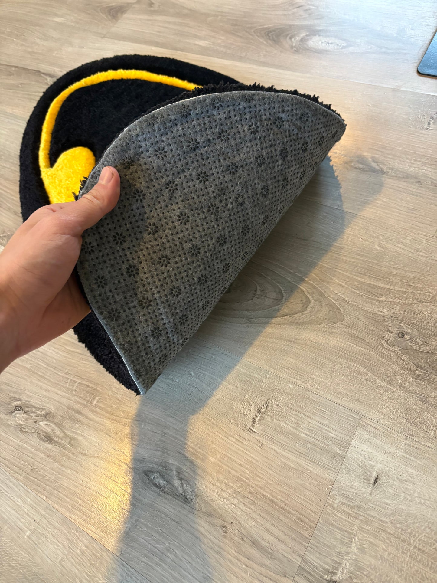 Tapis Batman (100% fait main) 30x65cm Tufting/Rug