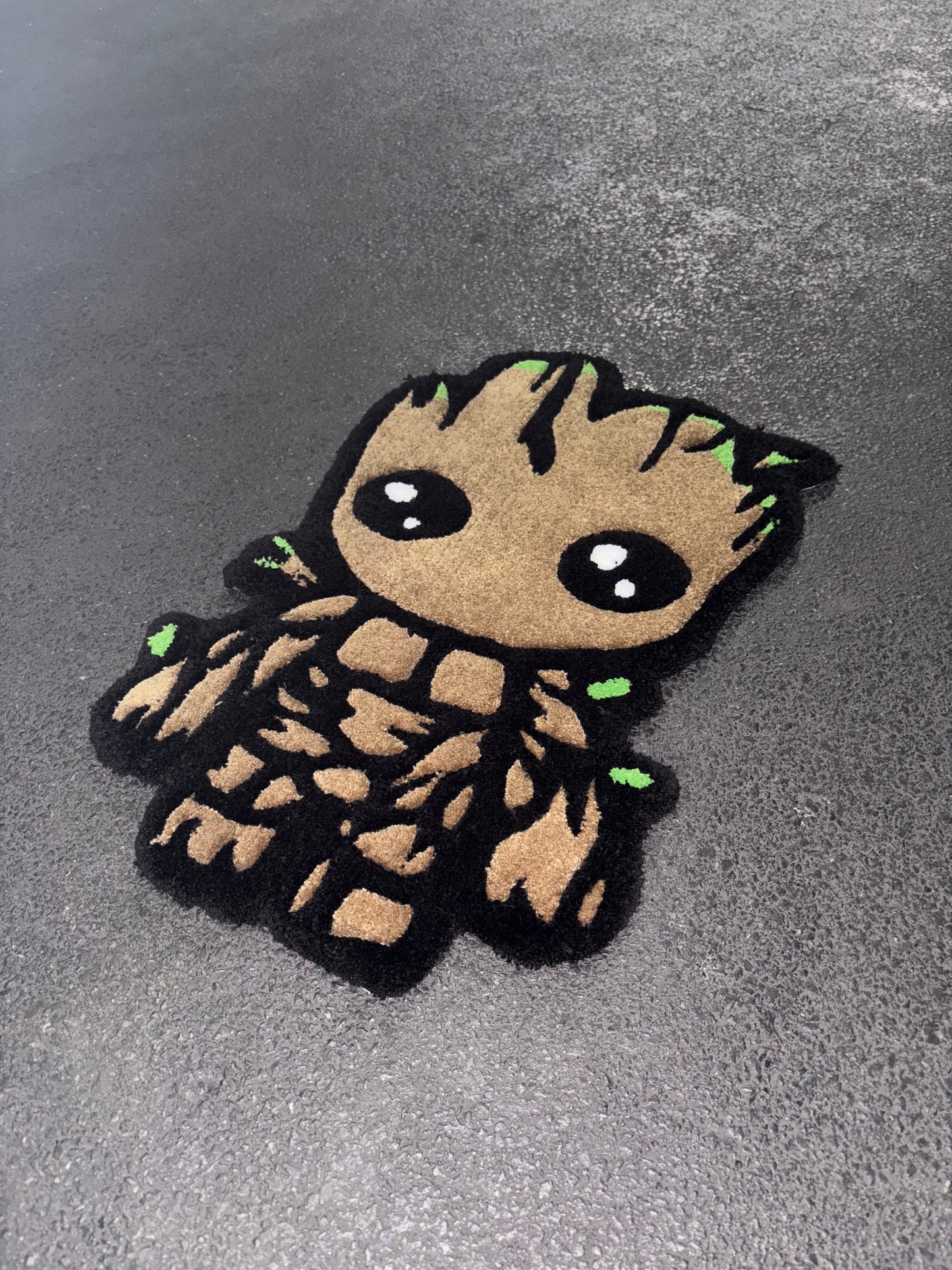 Tapis Groot (100% fait main) 70x45cm Tufting/Rug