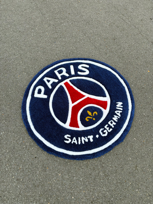 Tapis PSG (100% fait main) 70x70cm