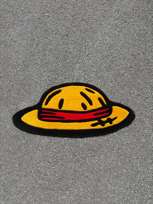Tapis One Pièce/Luffy (100% fait main) 100x50cm Tufting/Rug