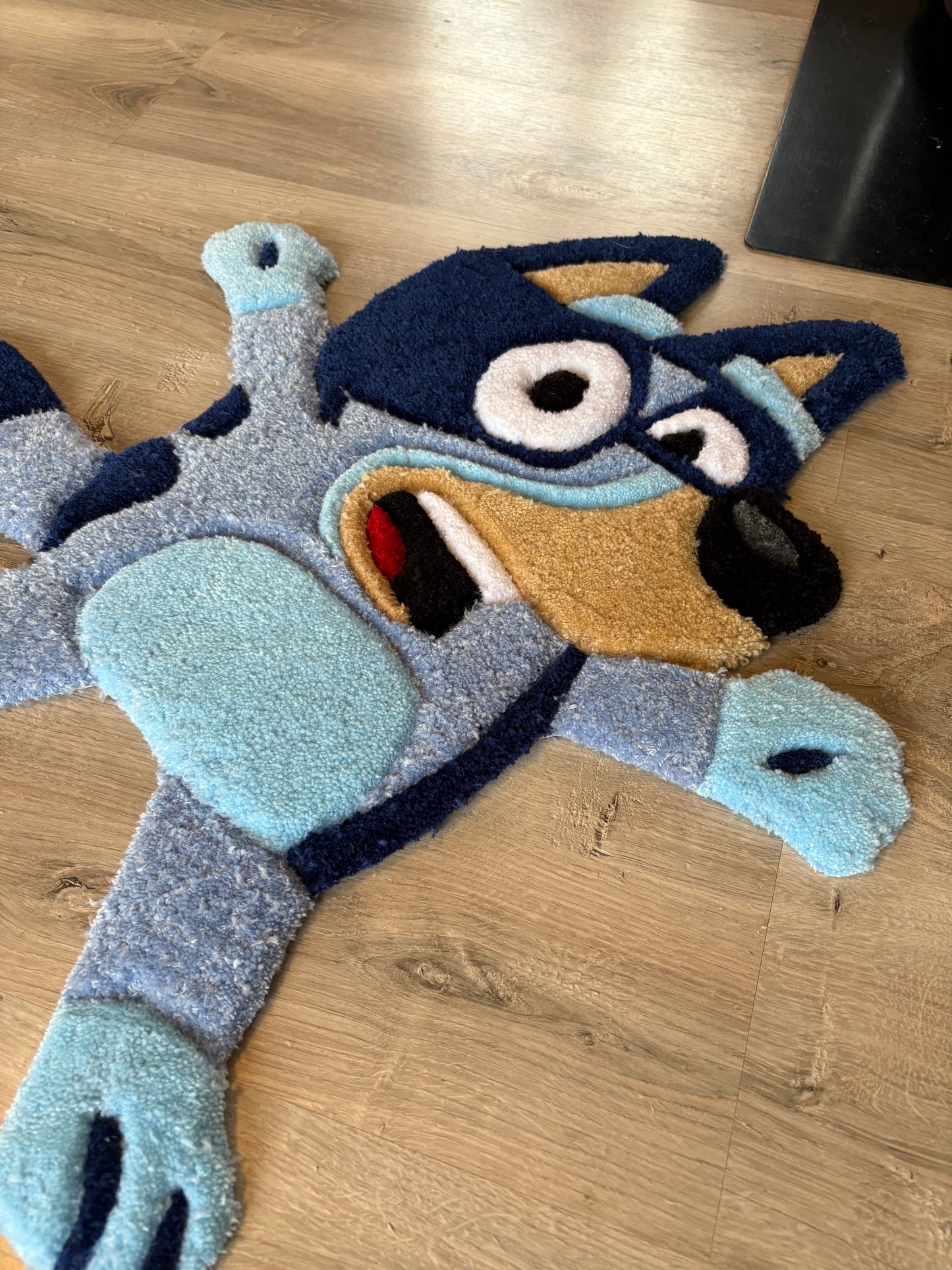 Tapis Bluey (100% fait main) 70x60cm Tufting/Rug