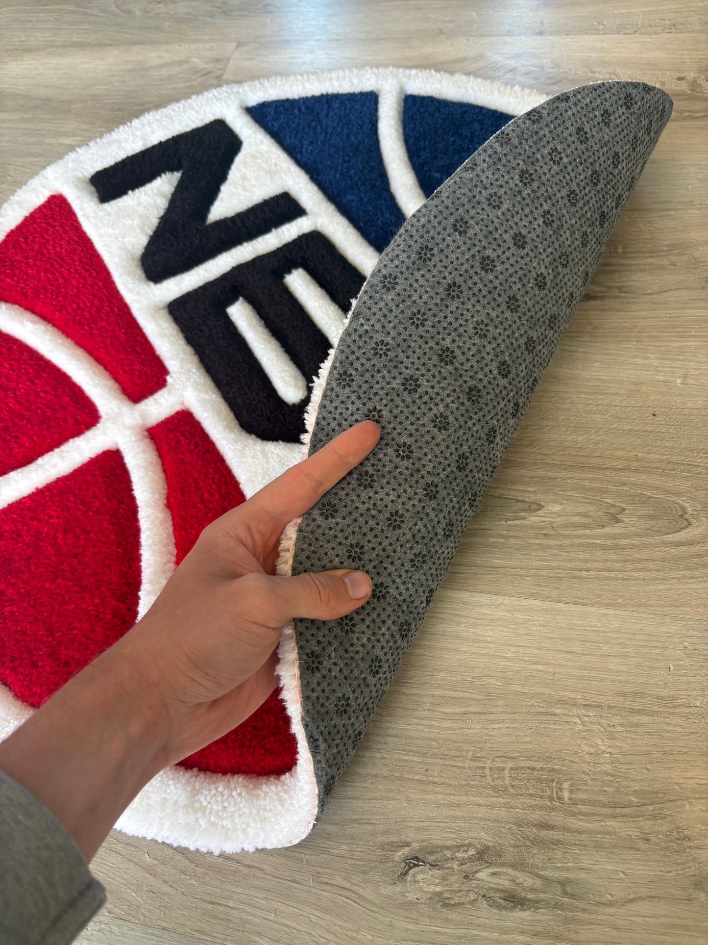 Tapis NBA (100% fait main) 70x70cm Tufting/Rug