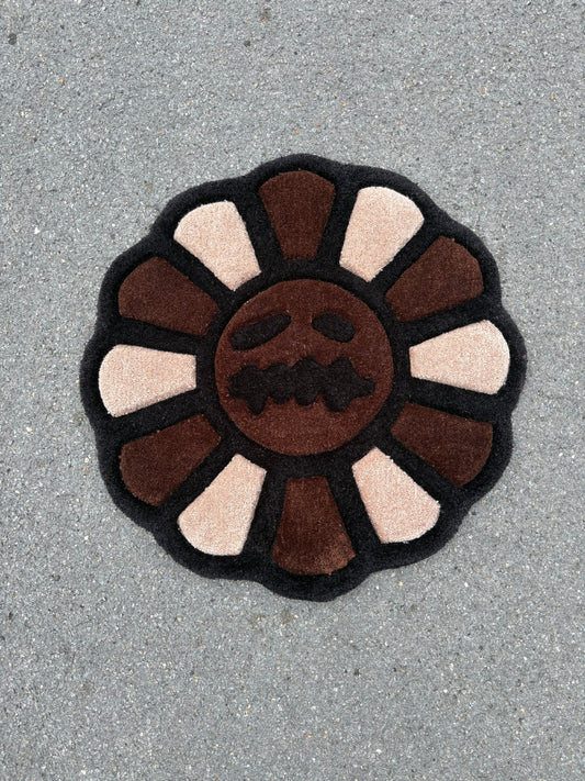 Tapis Murakami X Travis Scott inspiration (100% fait main) 72x72cm Tufting/Rug