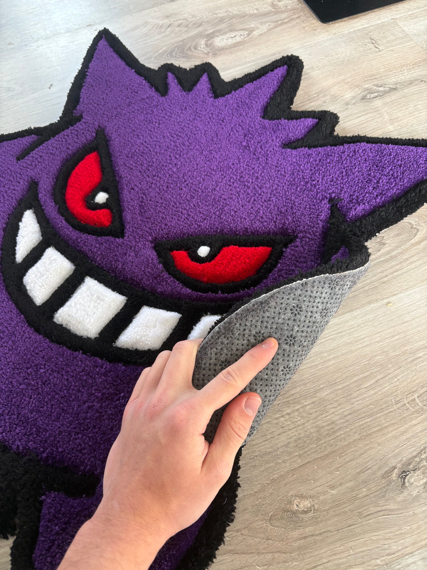 Tapis Ectoplasma 70x65cm (100% fait main) Tufting/Rug