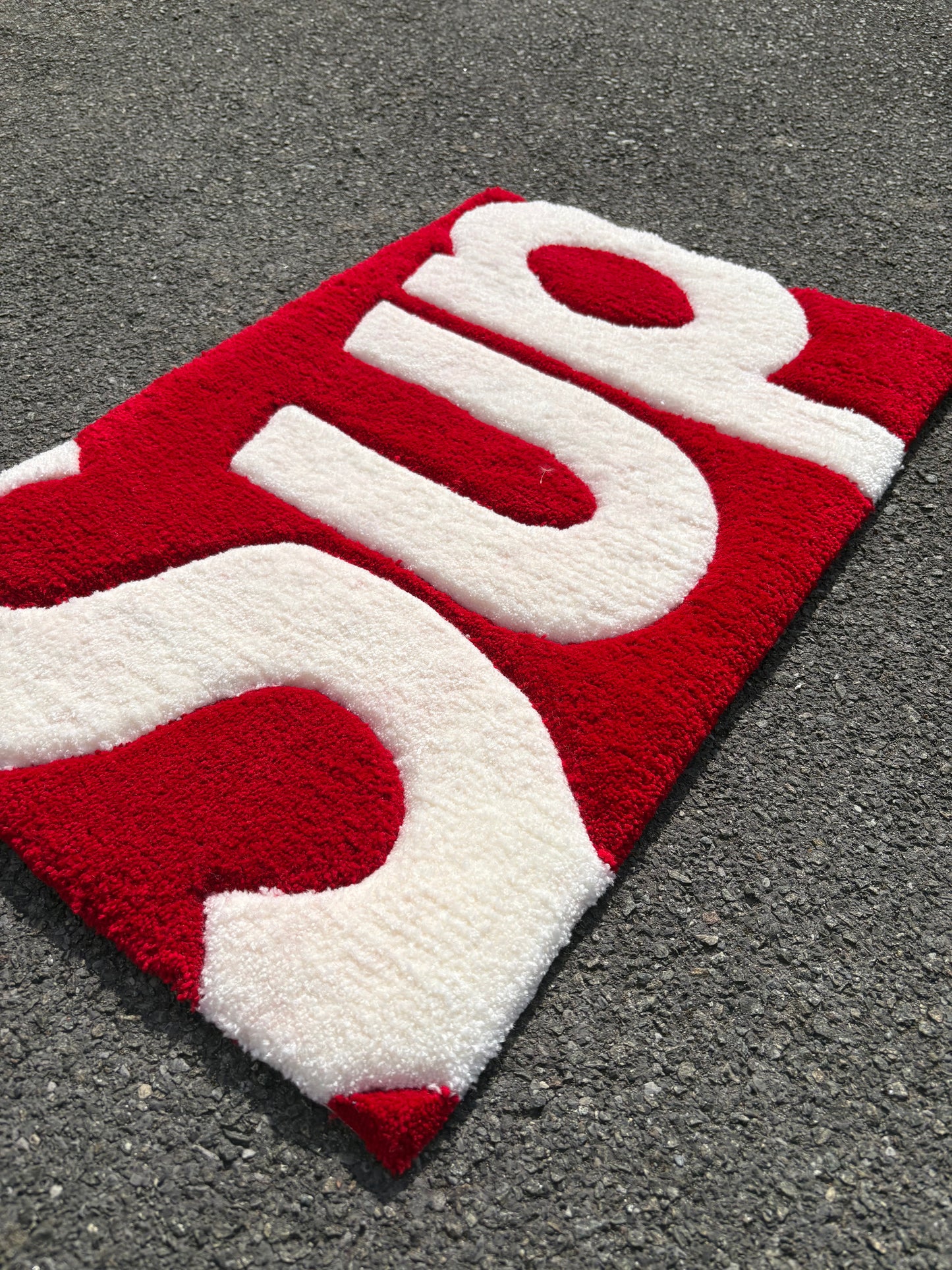 Tapis SUP (100% fait main) 70x38cm Tufting/Rug