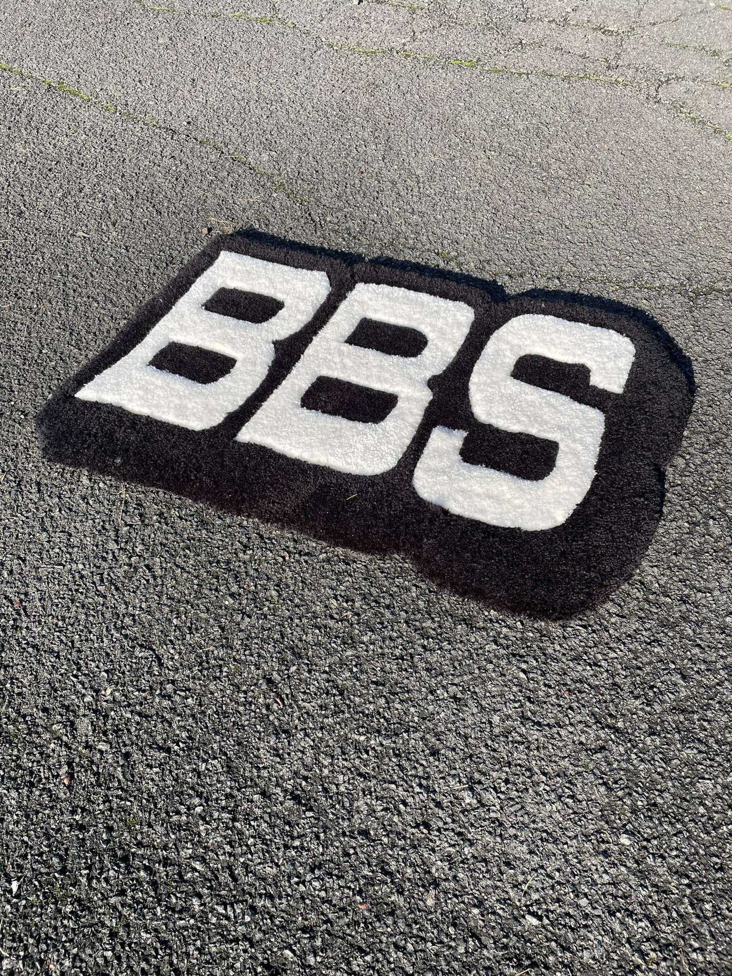 BBS Tapis Tufté (100% fait main) 55x40cm Tufting/Rug