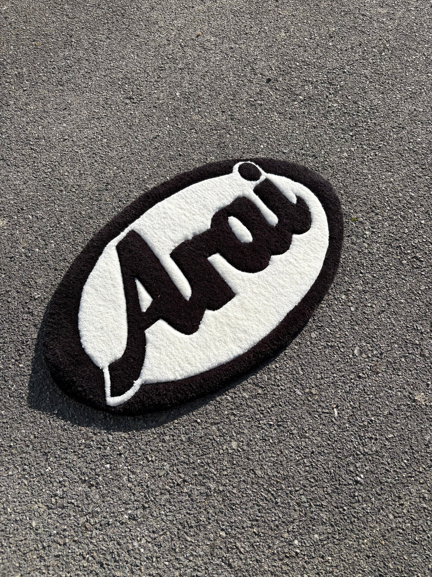 Tapis Arai (100% fait main) 65x45cm Tufting/Rug