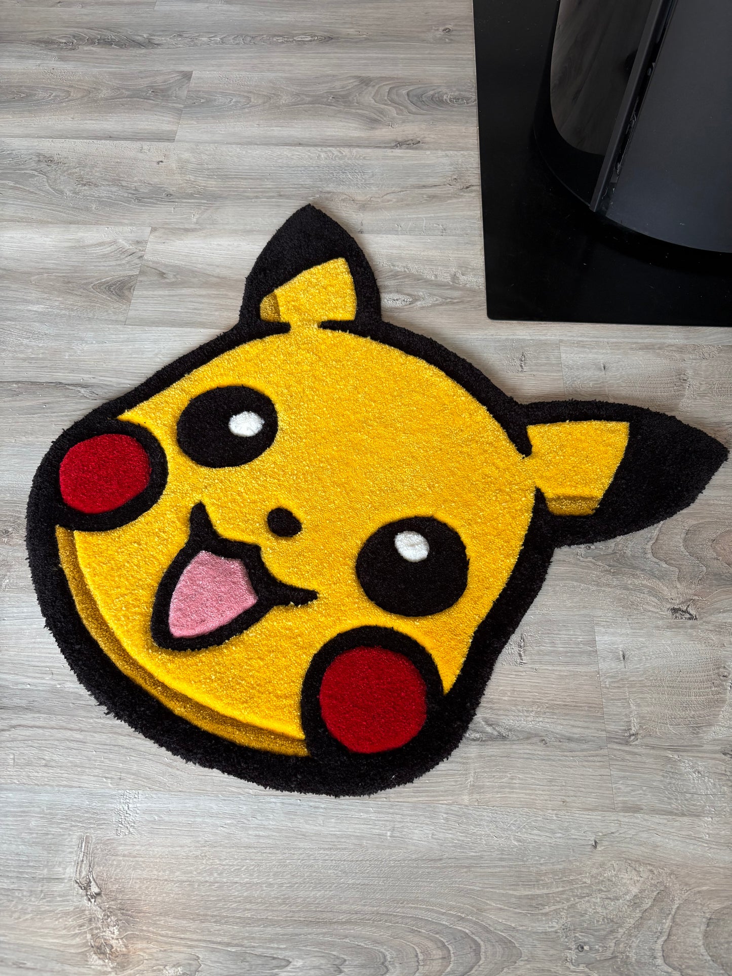 Tapis Pikachu (100% fait main) 70x70cm Tufting/Rug