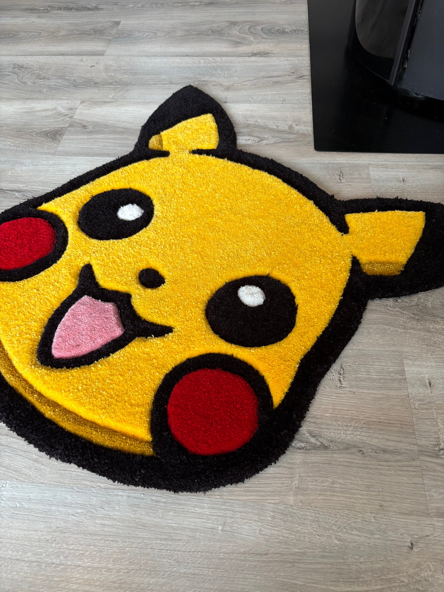 Tapis Pikachu (100% fait main) 70x70cm Tufting/Rug