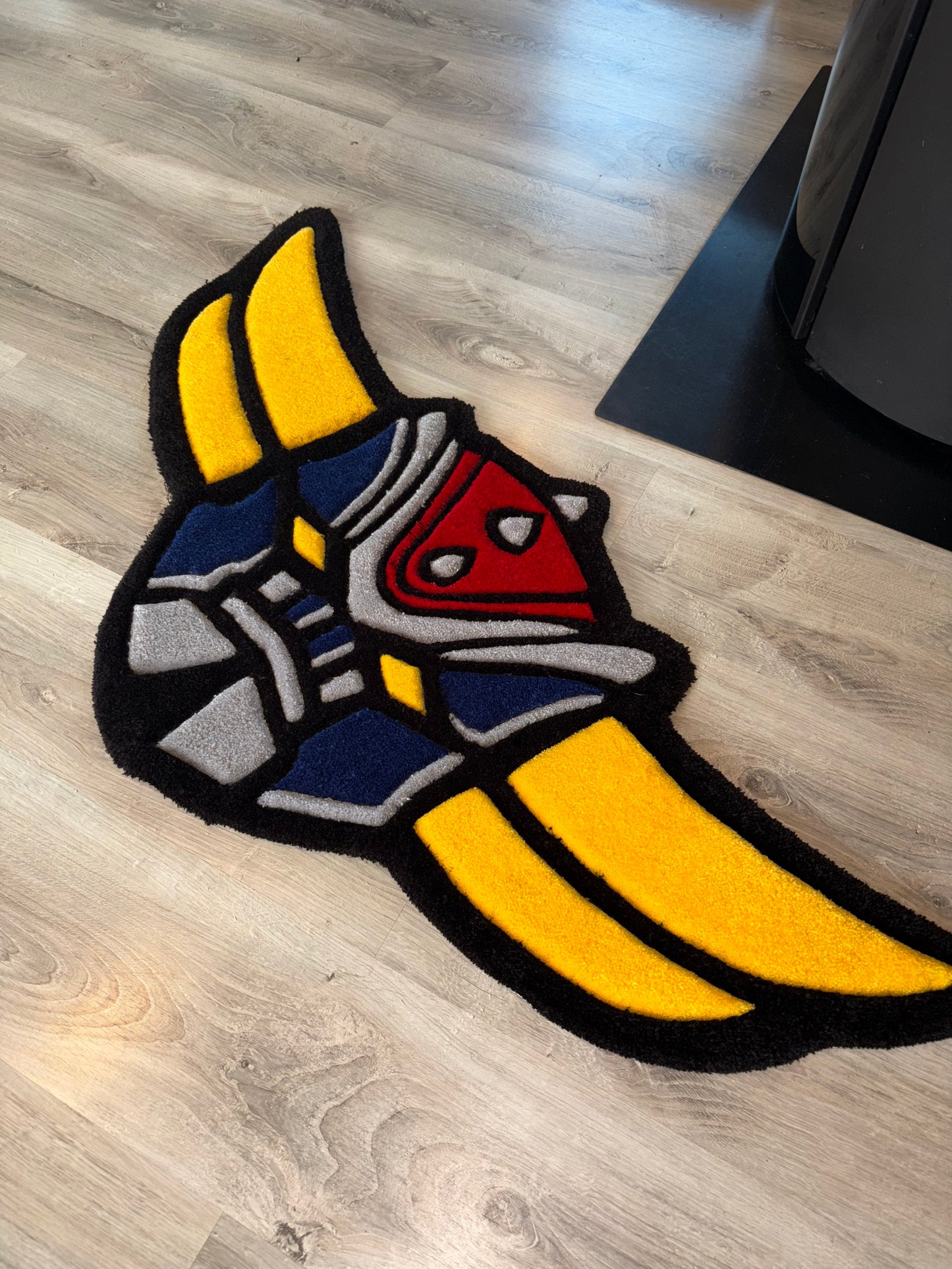 Tapis Goldorak (100% fait main) 120x55cm Tufting/Rug