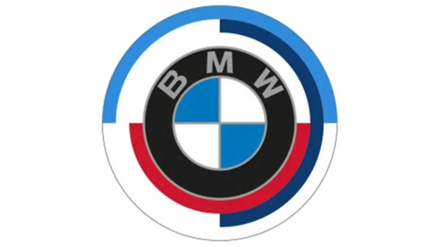 Logo bmw/ecriture MOUK 70x70cm, livraison incluse