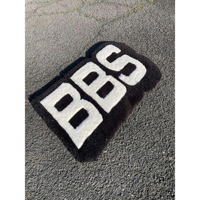 BBS Tapis Tufté (100% fait main) 55x40cm Tufting/Rug