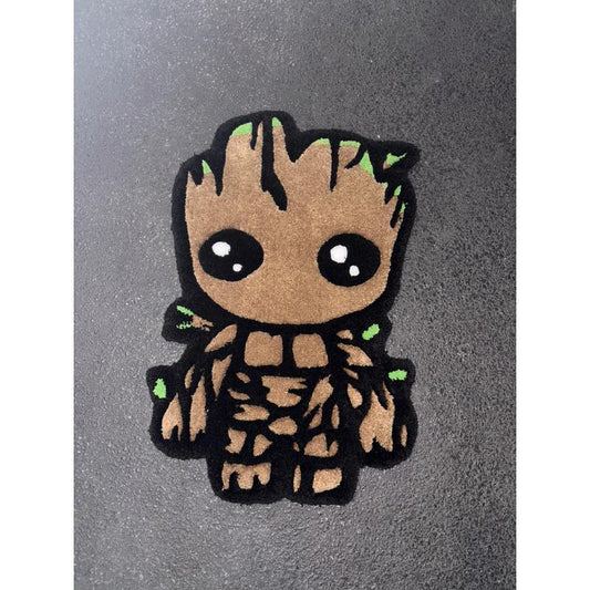 Tapis Groot (100% fait main) 70x45cm Tufting/Rug