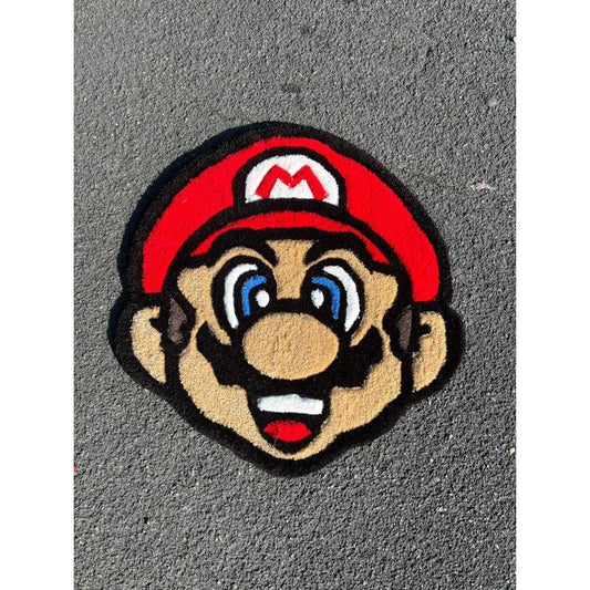 Tapis Mario (100% fait main) 70x70cm Tufting/Rug