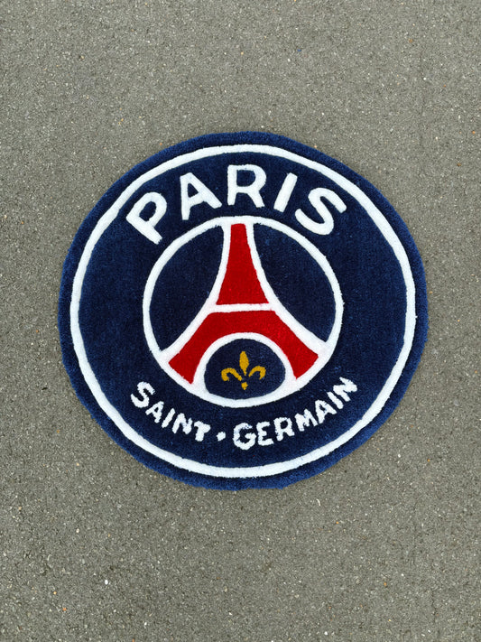Tapis PSG (100% fait main) 70x70cm