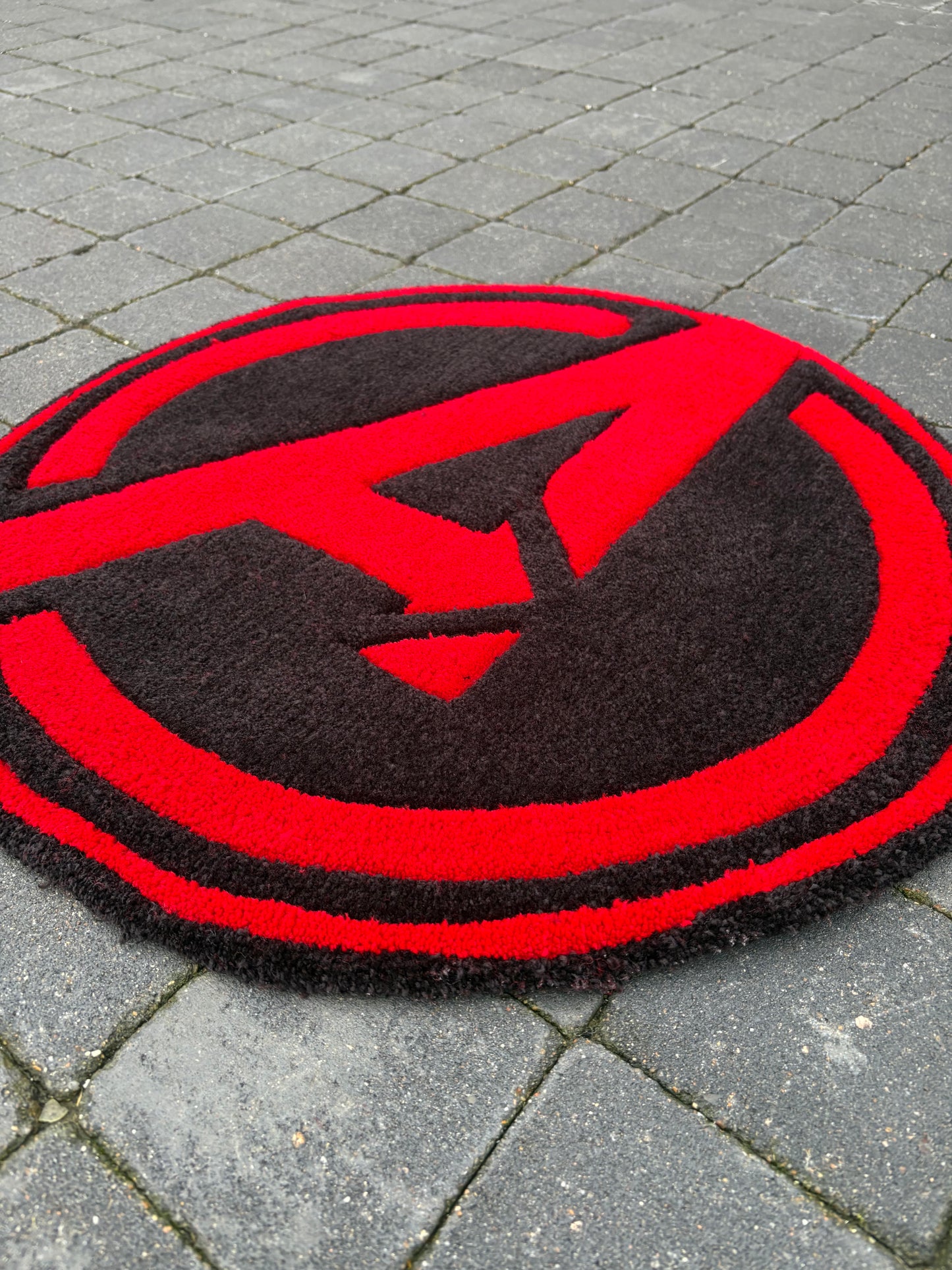Tapis Avengers (100% fait main) 70x70cm Tufting/Rug