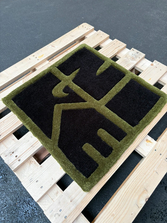 Tapis Nike (100% fait main) 70x70cm Tufting/Rug