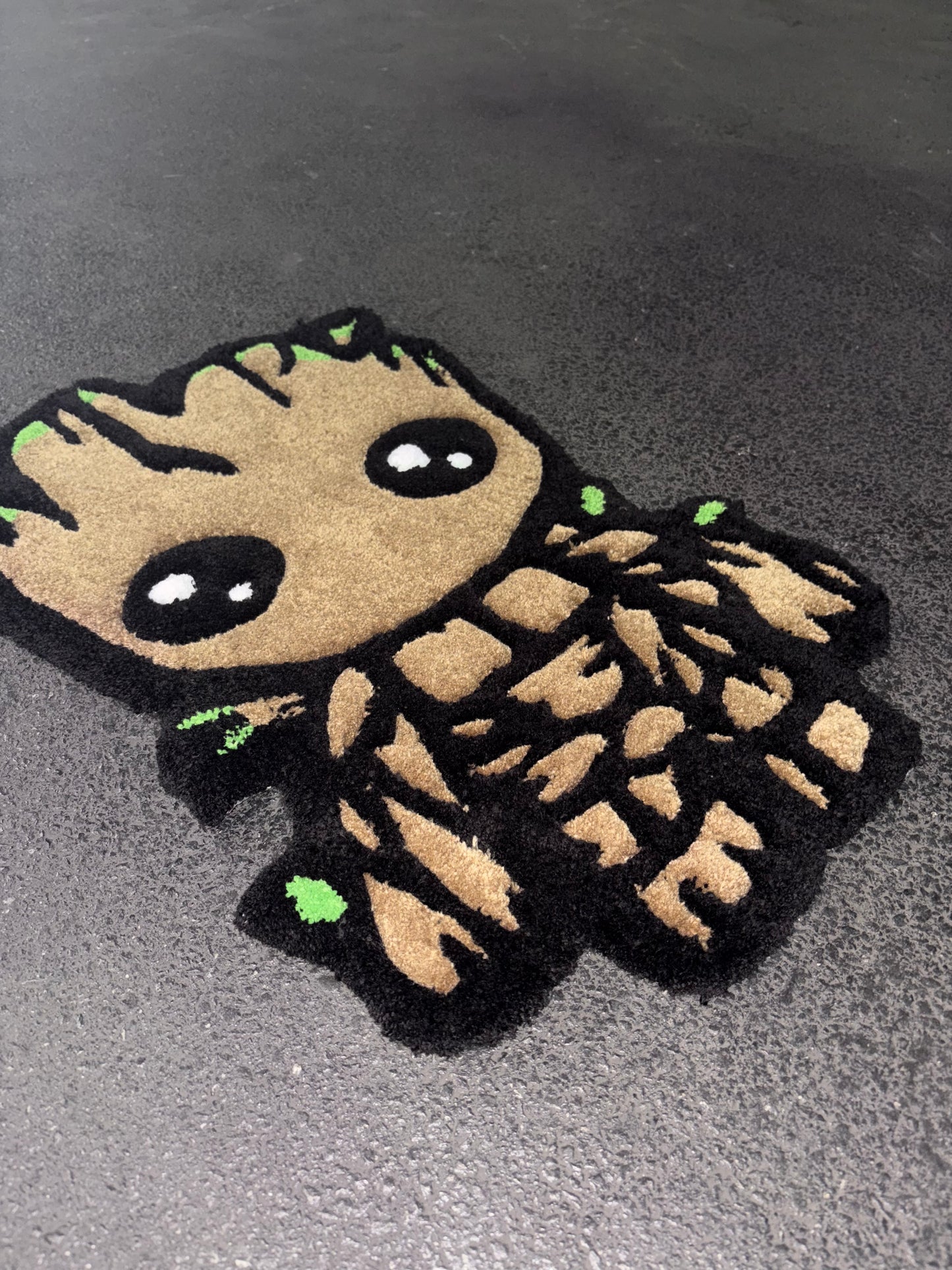 Tapis Groot (100% fait main) 70x45cm Tufting/Rug