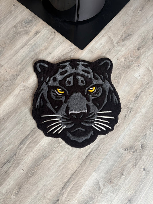 Tapis Panthère (100% fait main) 70x70cm Tufting/Rug
