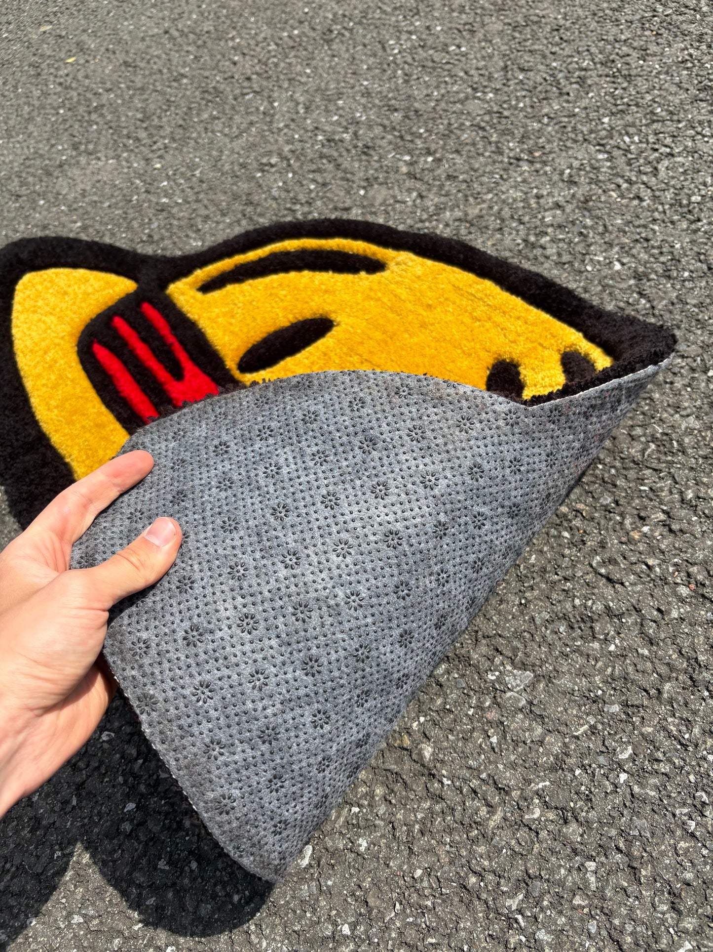 Tapis One Pièce/Luffy (100% fait main) 100x50cm Tufting/Rug