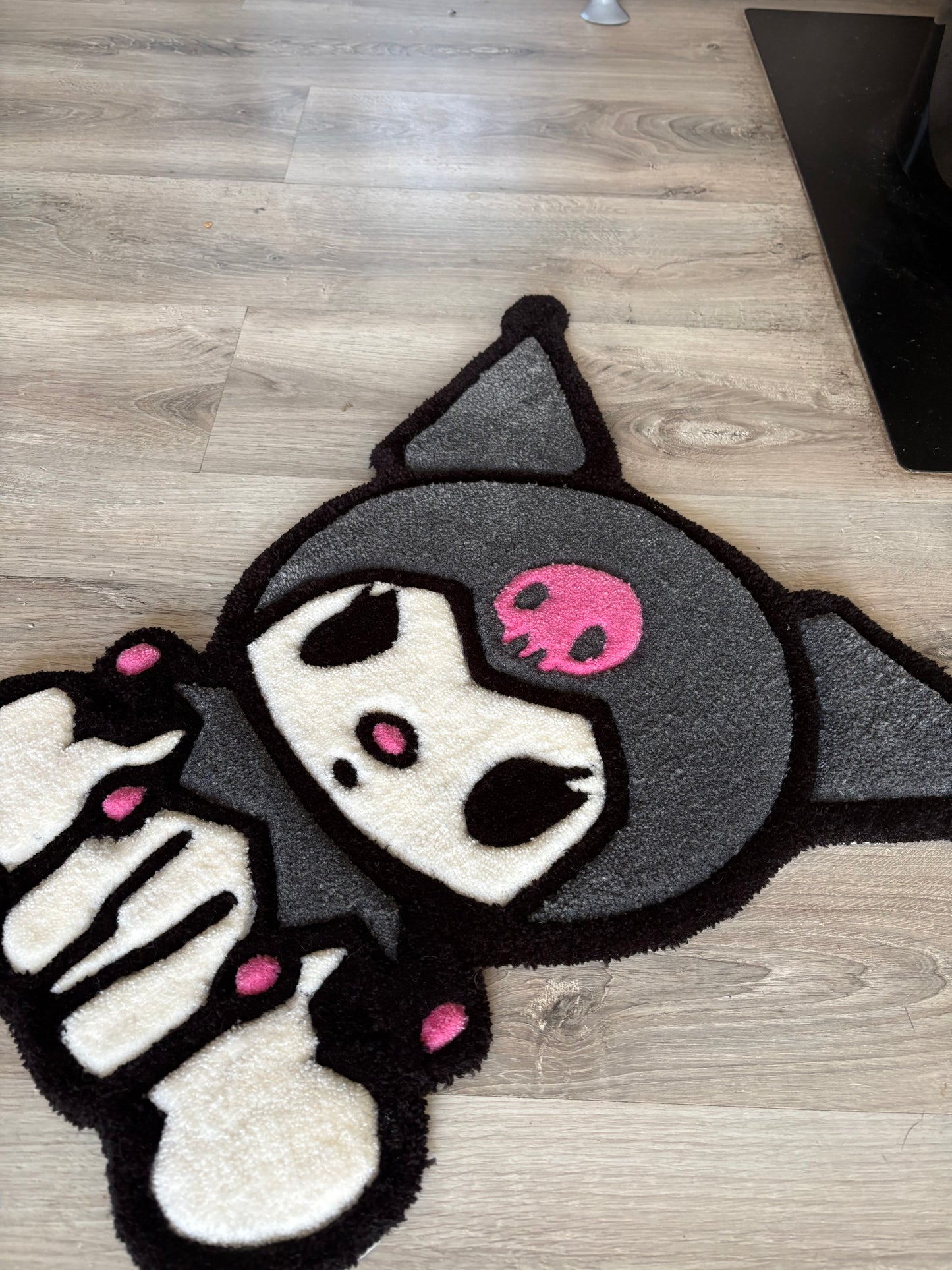 Tapis Kuromi (100% fait main) 65x45cm Tufting/Rug