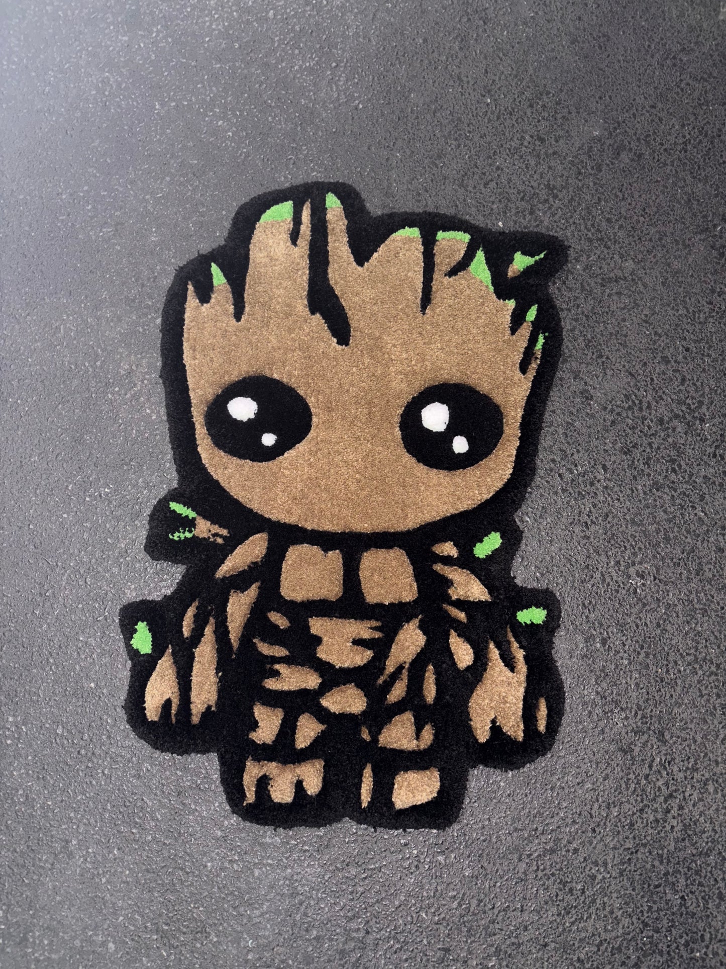 Tapis Groot (100% fait main) 70x45cm Tufting/Rug