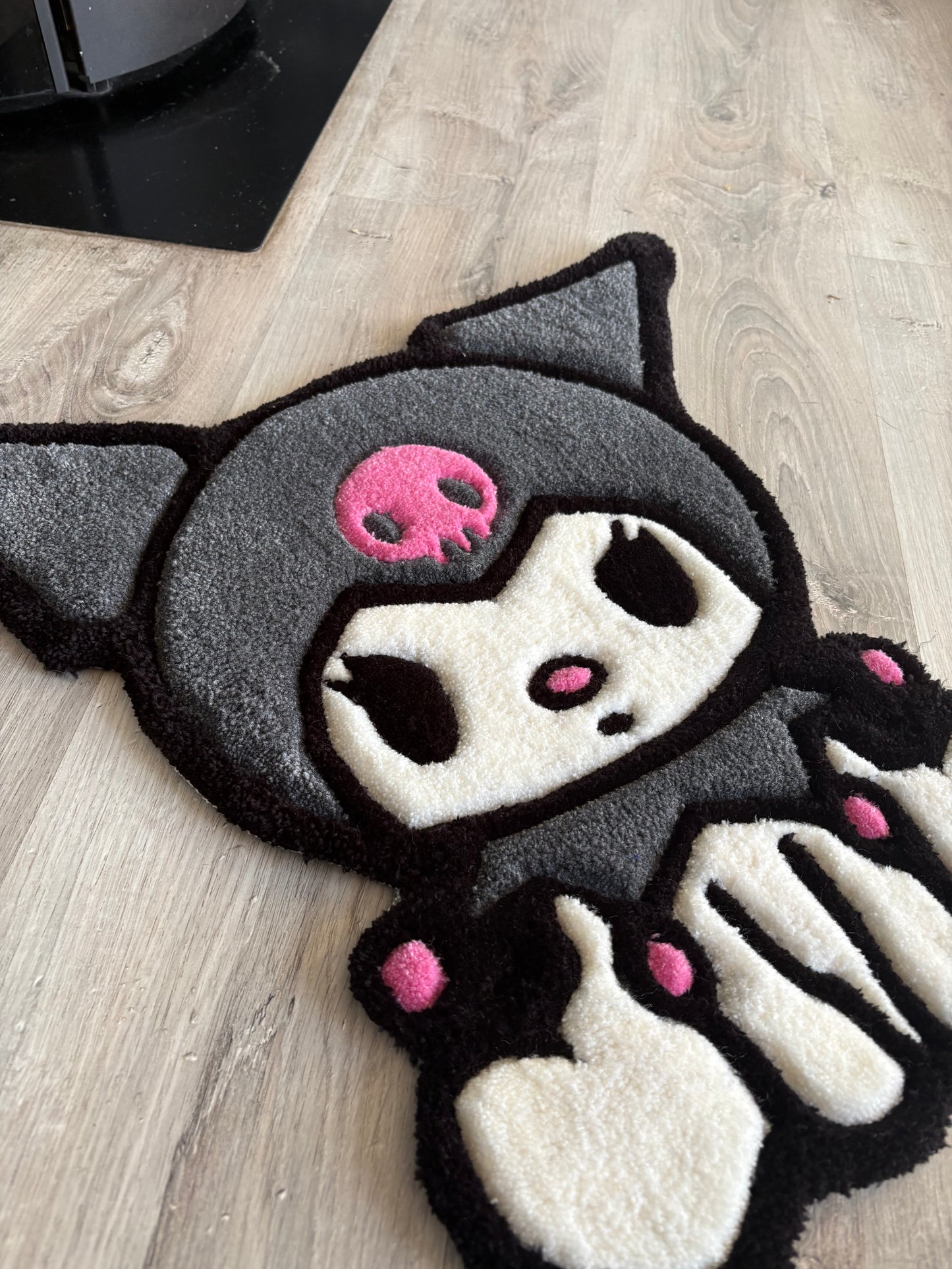 Tapis Kuromi (100% fait main) 65x45cm Tufting/Rug