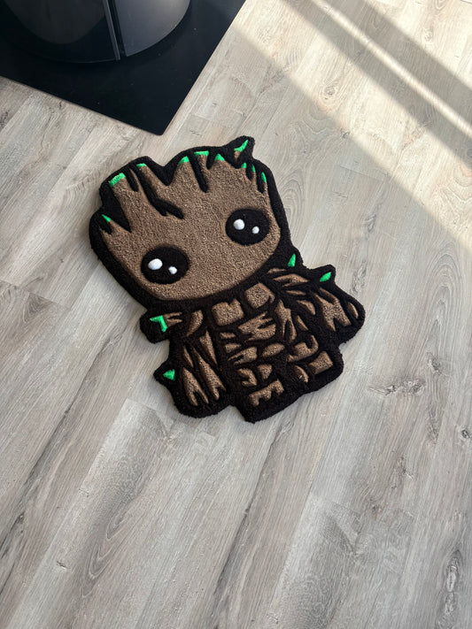 Tapis Groot (100% fait main) 70x45cm Tufting/Rug