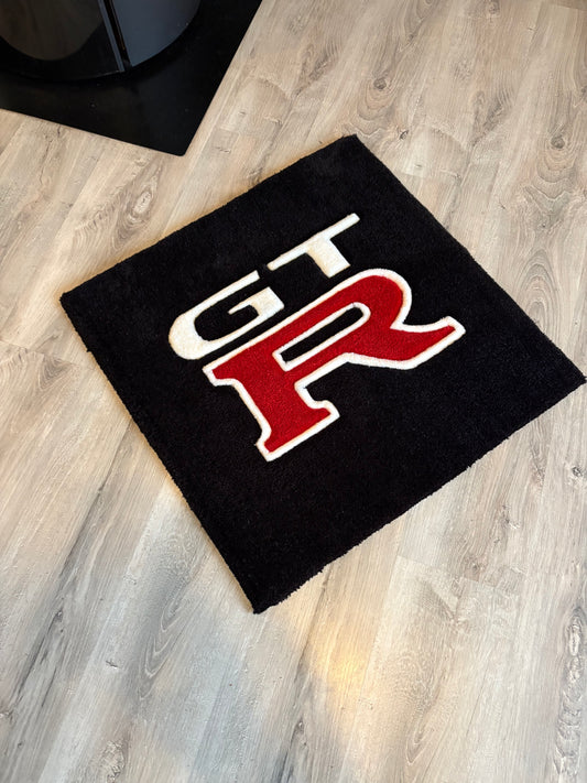 Tapis GT-R/Nissan (100% fait main) 65x65cm Tufting/Rug