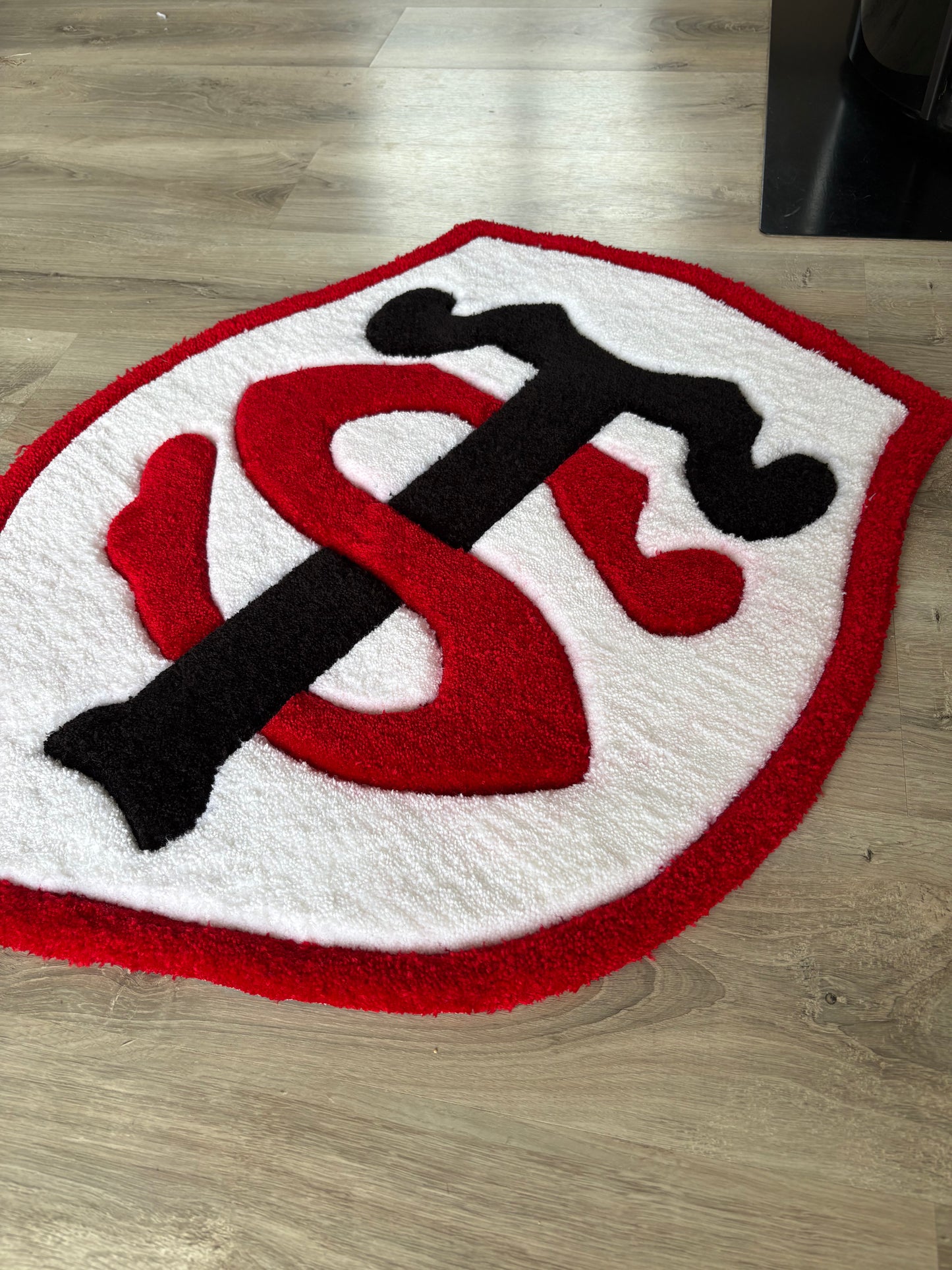 Tapis Stade Toulousain 70x50cm (100% fait main)  Tufting/Rug