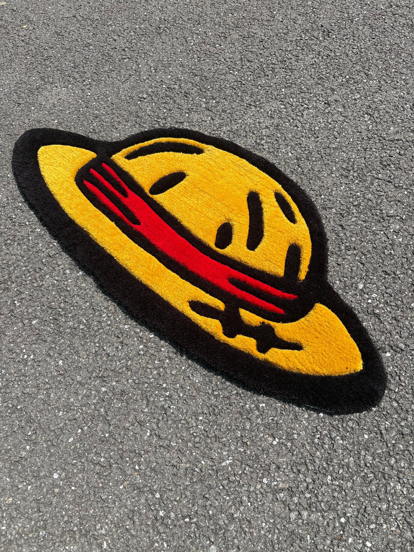 Tapis One Pièce/Luffy (100% fait main) 100x50cm Tufting/Rug
