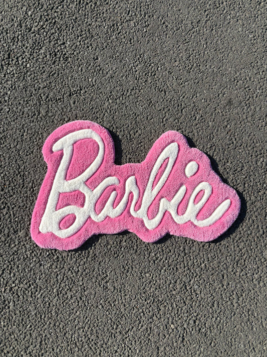 Tapis Barbie (100% fait main) 73x45cm Tufting/Rug