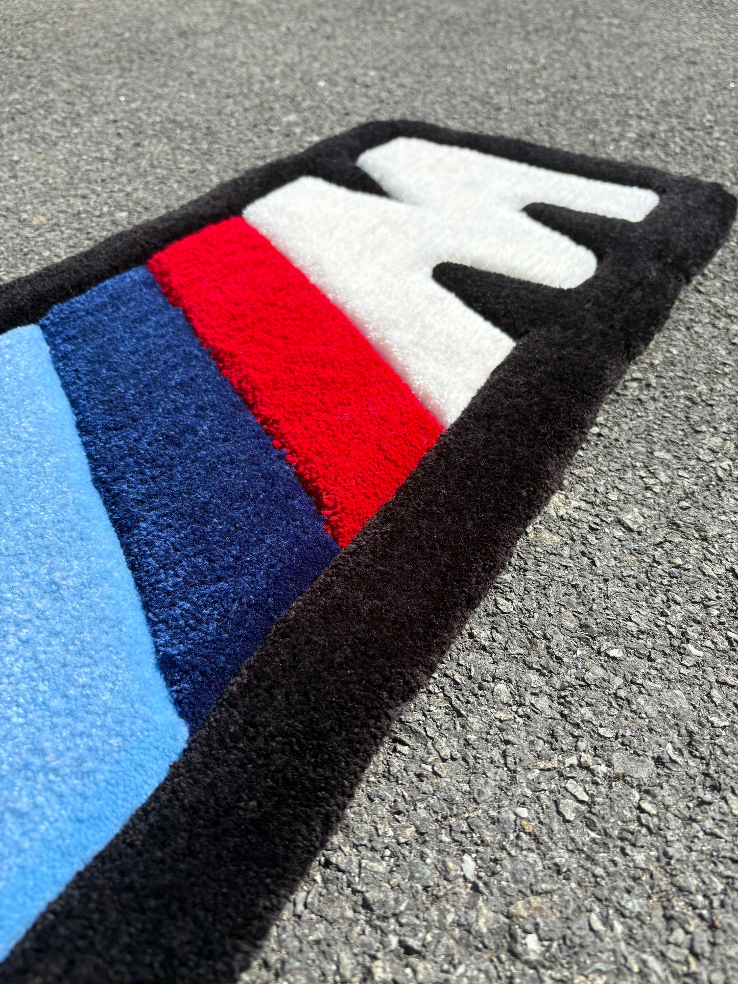 Tapis BMW M Performance Noir (65x35cm) Tufting/Rug