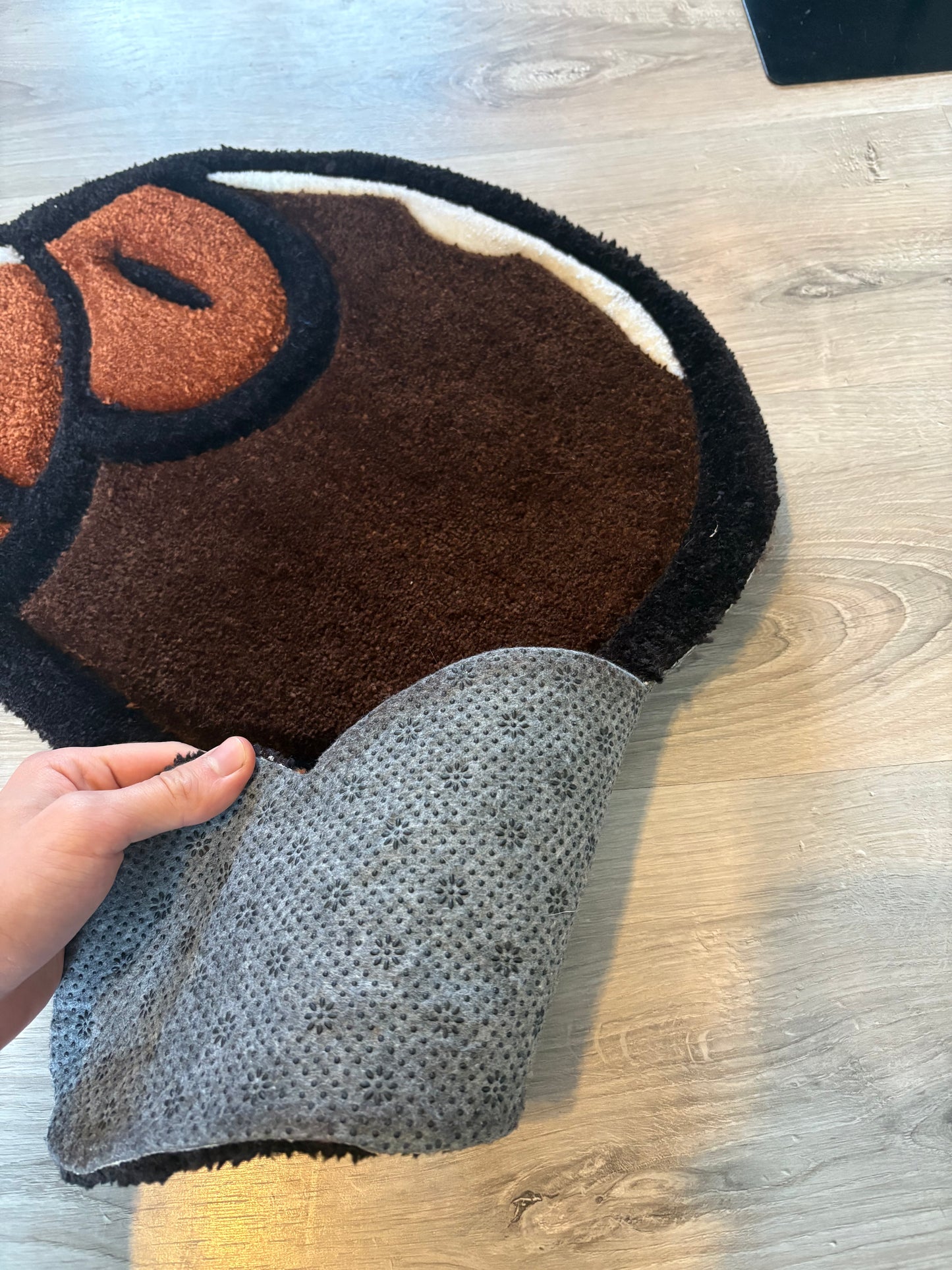 Tapis Baby Milo (100% fait main) 70x38cm Tufting/Rug