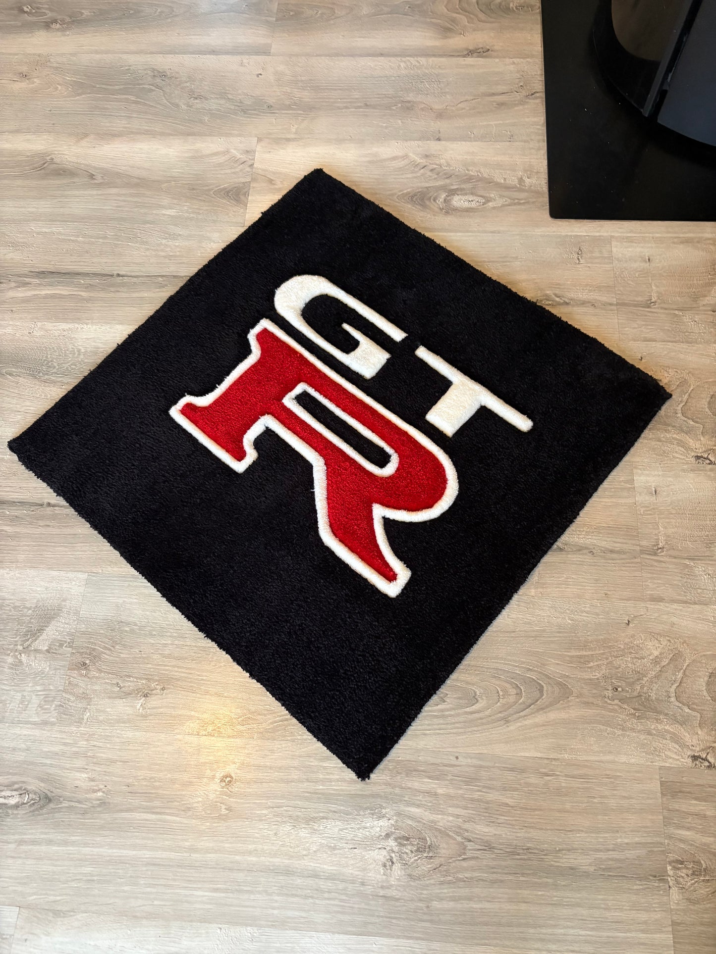 Tapis GT-R/Nissan (100% fait main) 65x65cm Tufting/Rug
